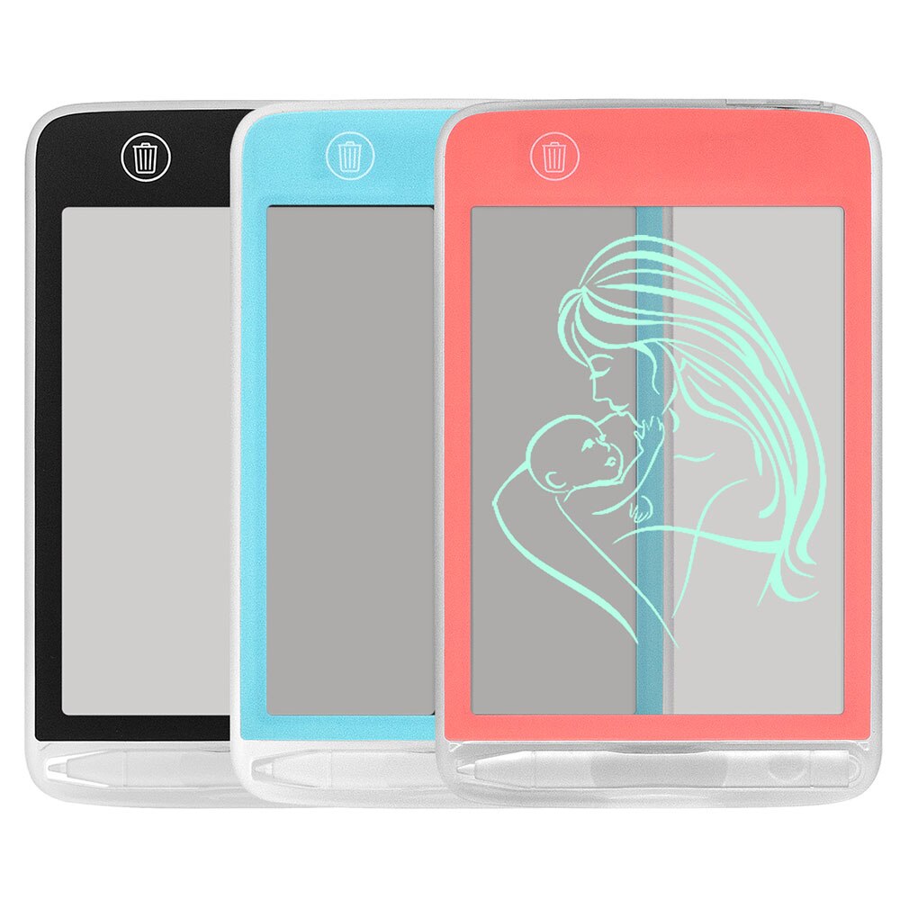 Ultra Thin Graphics Board Calligraphy Doodling Drawing Board Handwriting Pads LCD Mini Convenient LCD Writing Tablet 6.5inch