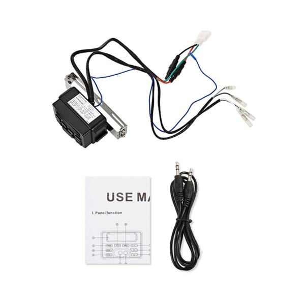 AOVEISE Mt723 Motorcycle Bluetooth o Support External Mp3 Play Fm Radio Waterproof Motorcycle o