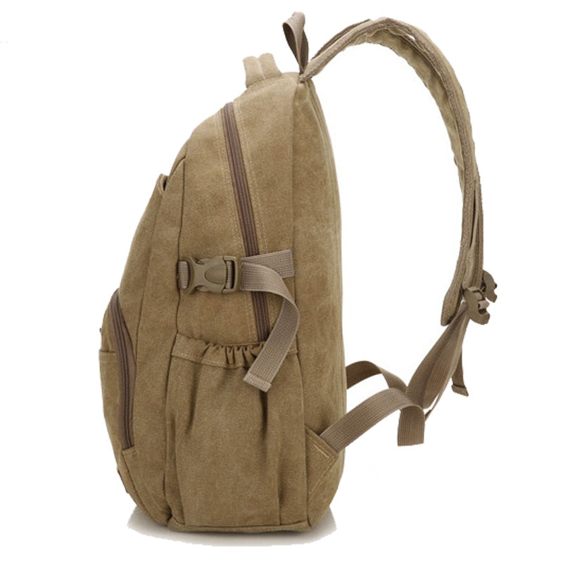 Chuwanglin Casual Canvas Rugzak Unisex School Rugzakken Zakelijke Laptop Tas Grote Capaciteit Reistassen Mannelijke Tas S9878