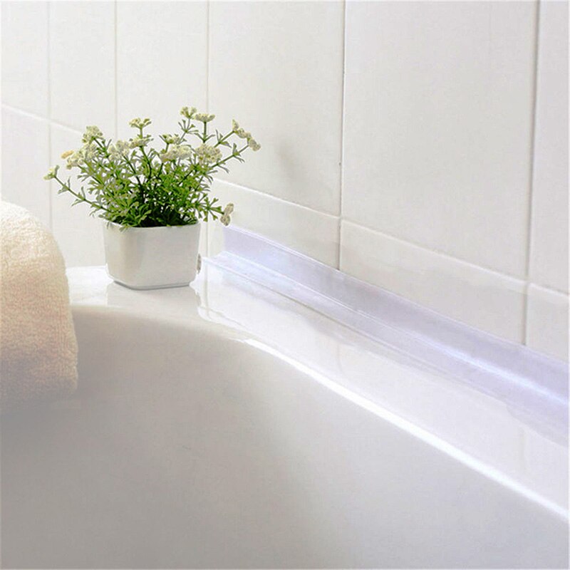 2.2M stylish waterproof bathroom wall seal self adhesive kitchen grout repair tape bathroom basin edge trim