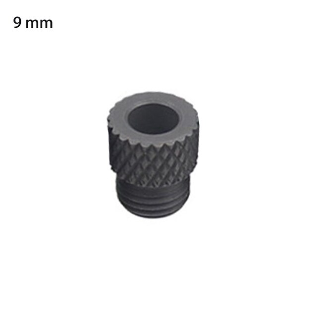 1PC 3/4/5/6/7/8/9/10mm Drill Sleeve Bushing M14 Dowelling Jig Wood Drilling Guide Locator For Woodworking Drill: 9mm