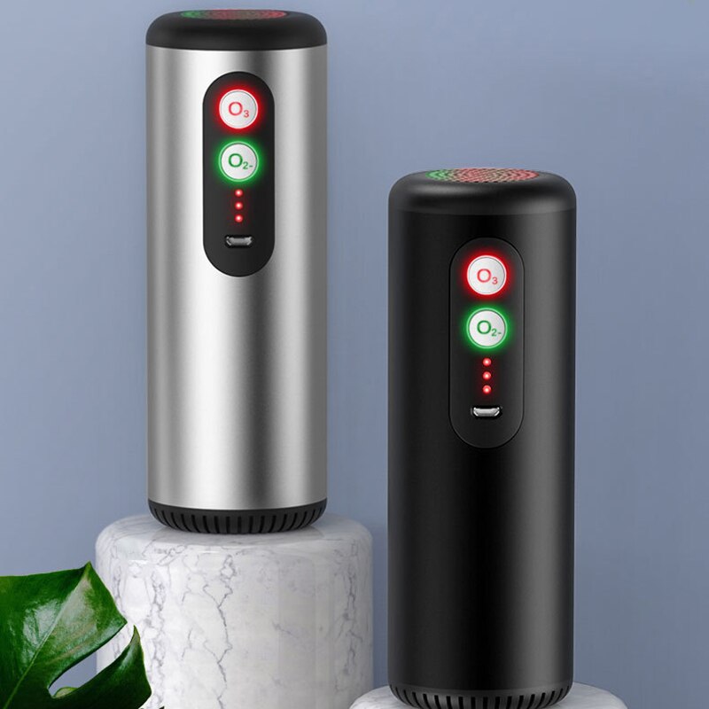 Mini Ozon Generator Deodorizer Luchtreiniger Usb Oplaadbare Portable Air Ruimte Clear Geur Voor Kantoor Auto Kamer