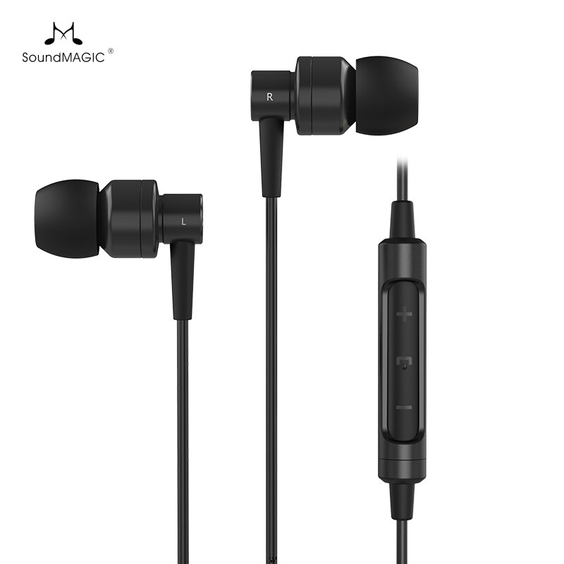 Soundmagic ES30C In-Ear Koptelefoon Met Microfoon Afstandsbediening Hifi Sound Wired Stereo Noise Isolation Headset Oordopjes Android: ES30C With MIC