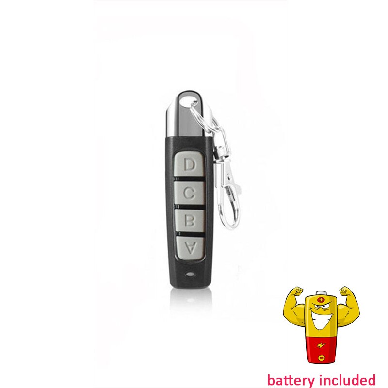 Universal 433MHZ Remote Control 433.92 Frequency 4 Channels Garage Door Openers Duplicator Cloning Code Car Key Copy Controllers: 04