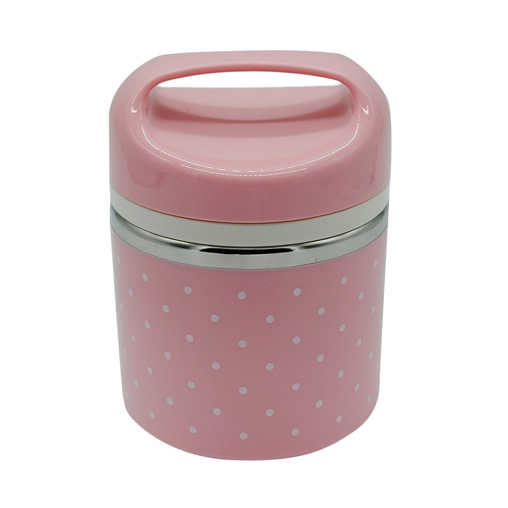 Stainless Steel Thermal Insulated Lunch Box Bento Food Container