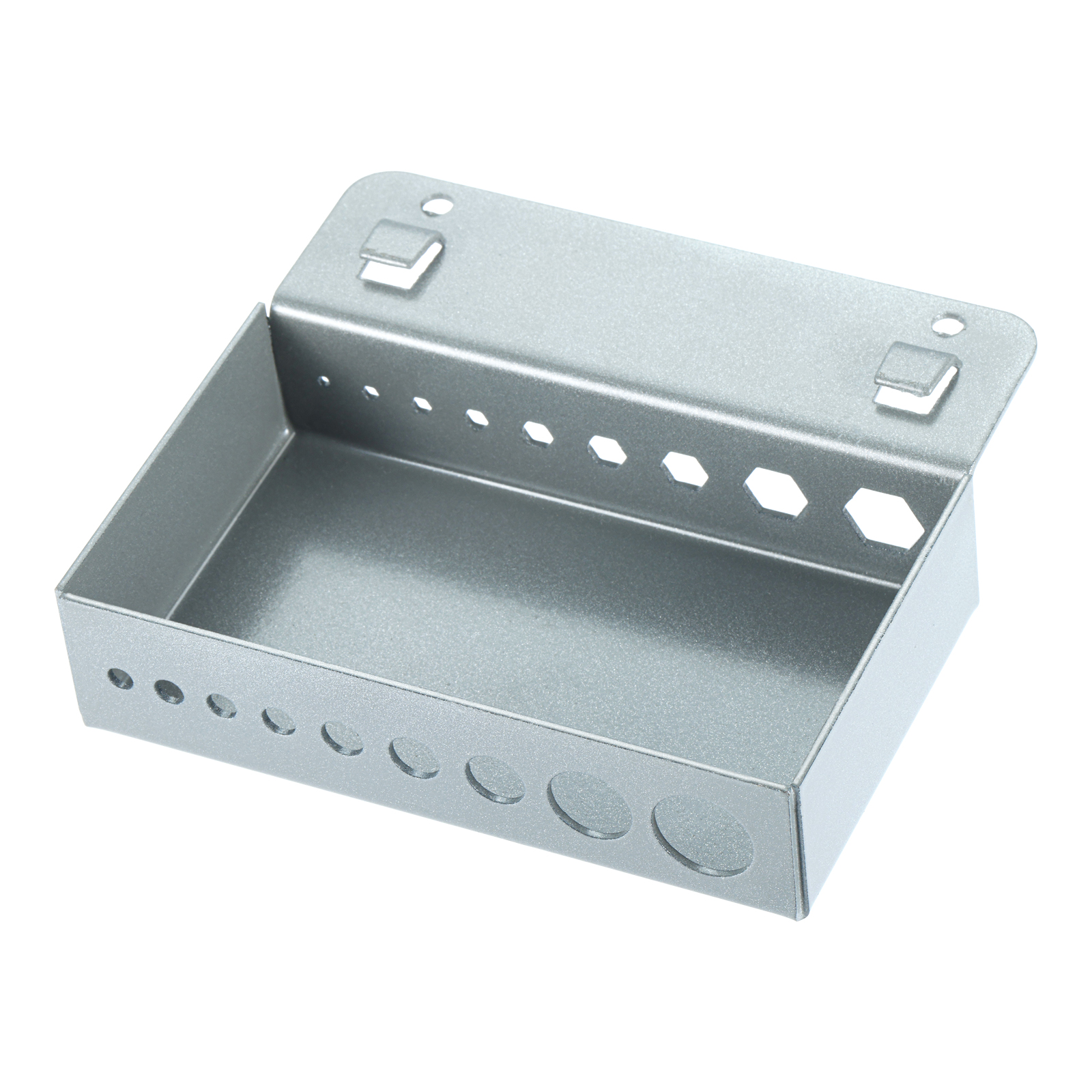 DRELD Strumento Gancio per appendere Espositore in metallo Negozio in metallo Buoni ganci per scaffali Strumento per piastra con foro quadrato Strumenti per la conservazione della cucina domestica