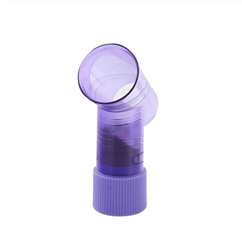 Bigoudi d'air magique rouleau de cheveux multifonctionnel bouchon de séchage rouleau de cheveux bigoudi cheveux coup diffuseur couverture Salon de coiffure fournitures: purple