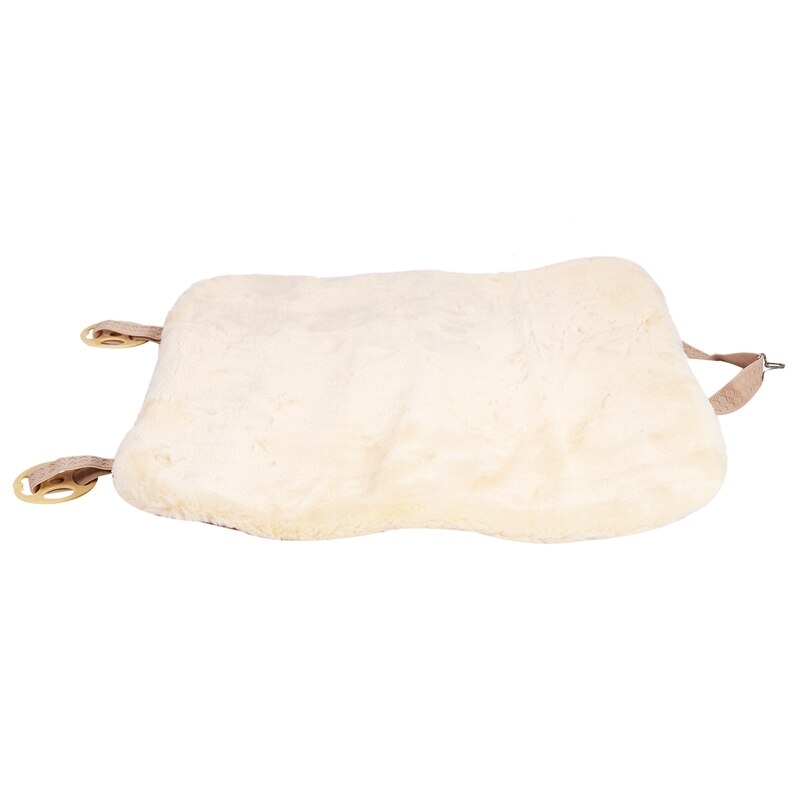 1Pcs Car Seat Cover Faux Fur Keep Warm Universal for Car Front Seat Covers Autumn and Winter Seat-Covers Brown