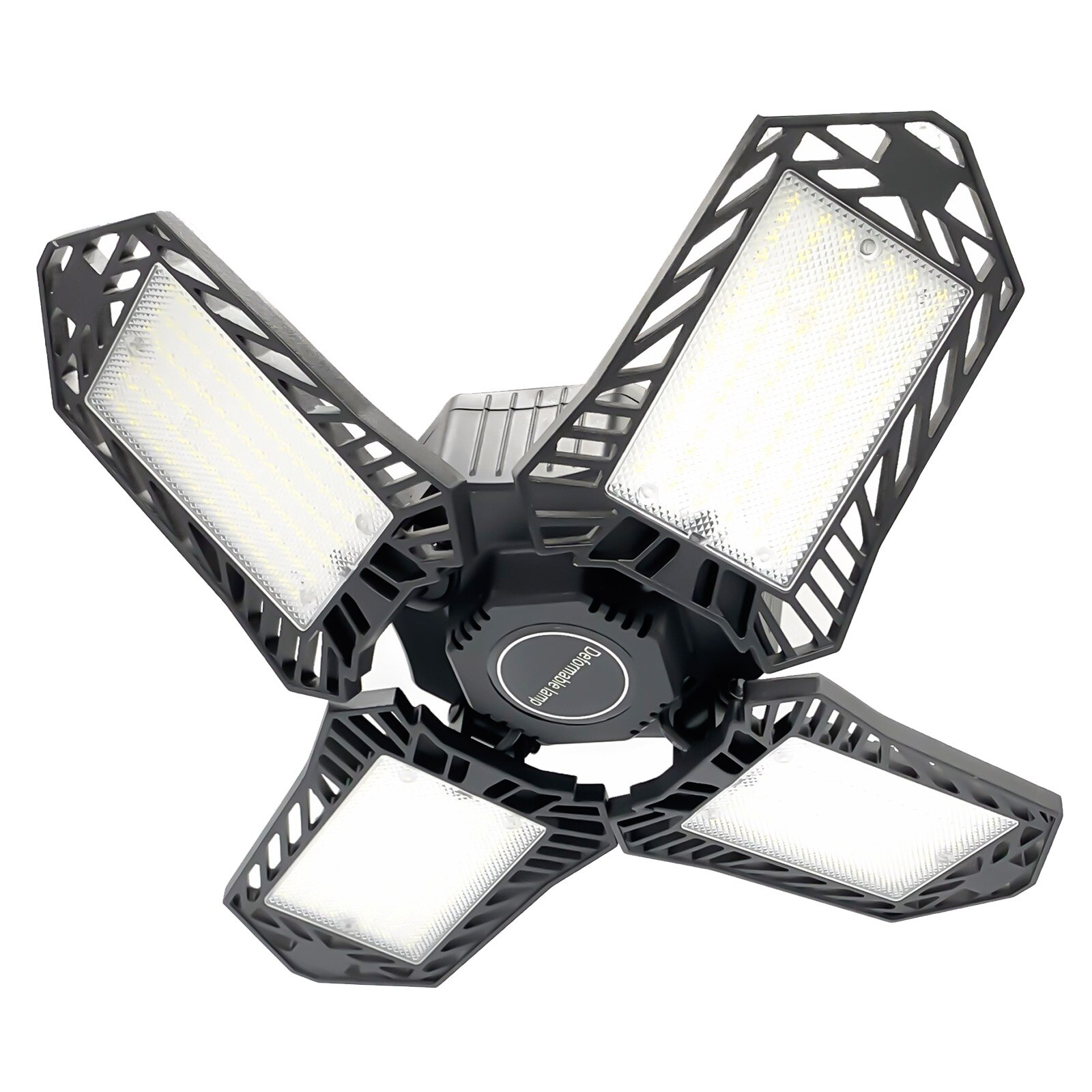 LED Garage Light High Bay Light Folding Ceiling Lights Waterproof Workshop Garage Lights 200W 90 Degree 20000LM 85-265V 6500k