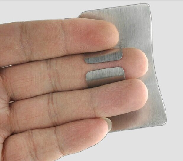 kitchen accessories cooking tools safety guard stainless steel protect finger hand not to hurt cut gadgets accesorios de cocina