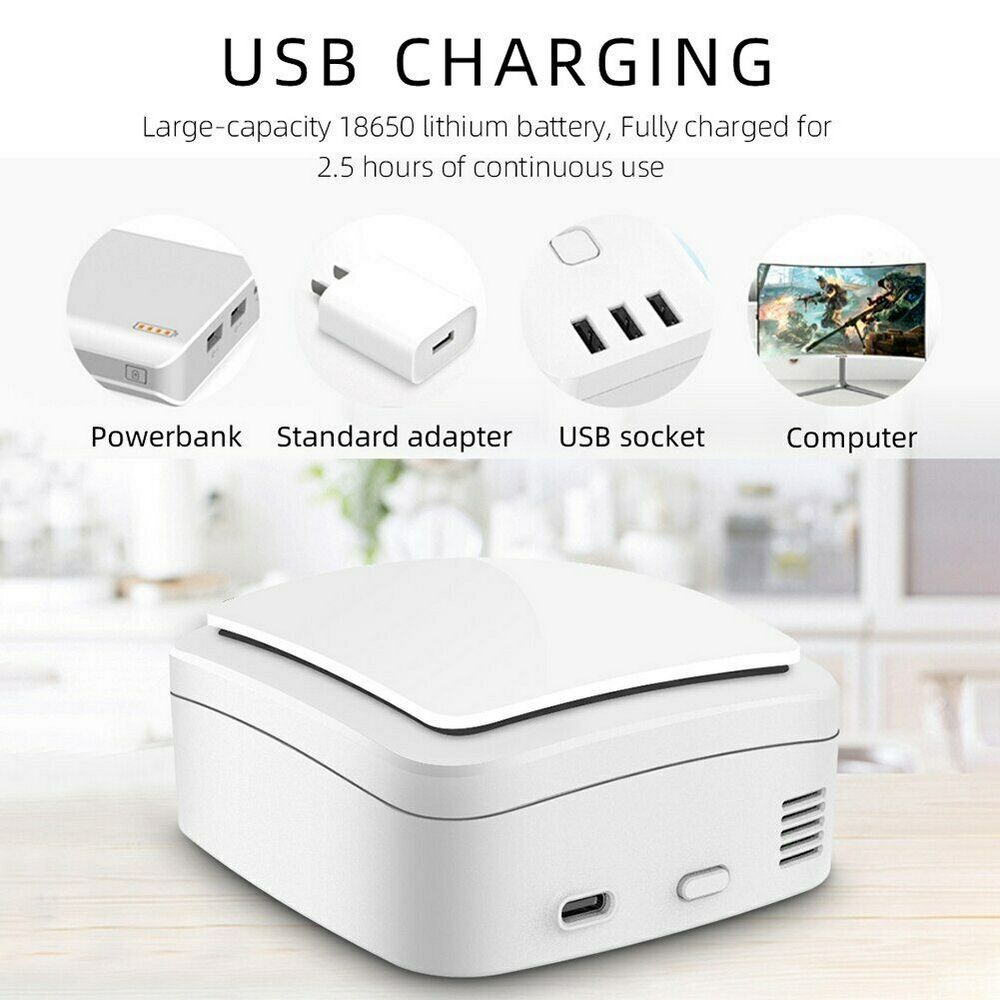 Mini ozon luftrenare generator deodorizer bärbar renare usb ta bort lukt bil, sovrum, garderob ozon sterilisering