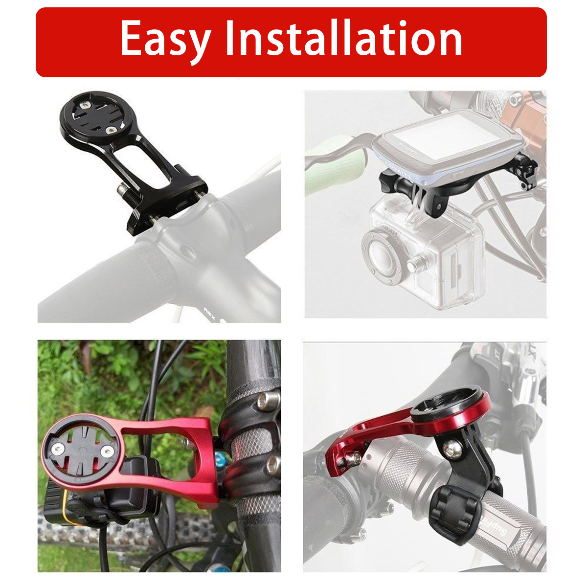 Fiets Stopwatch Houder Racefiets Computer Uitbreiding Beugel MTB Stuur Snelheidsmeter Stuurpen Mount Rack Voor Garmin Bryton Cateye