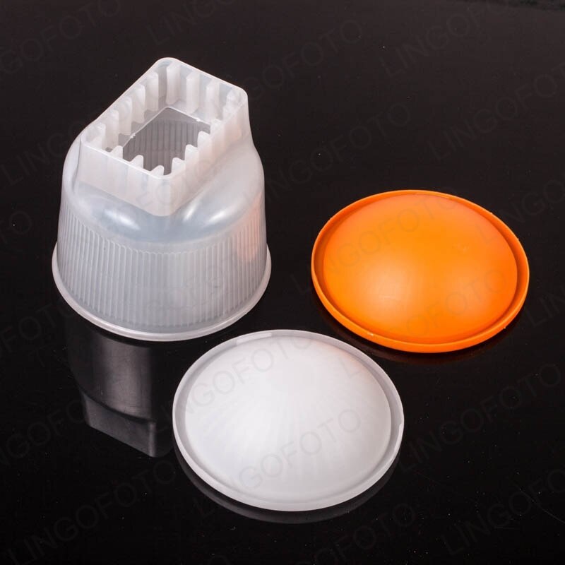 Lambency Flash Diffuser for Canon 420EX/430EX/Sony F36AM Flash Llight with Dome Covers for Nature Photo Flash Speedlite Camera