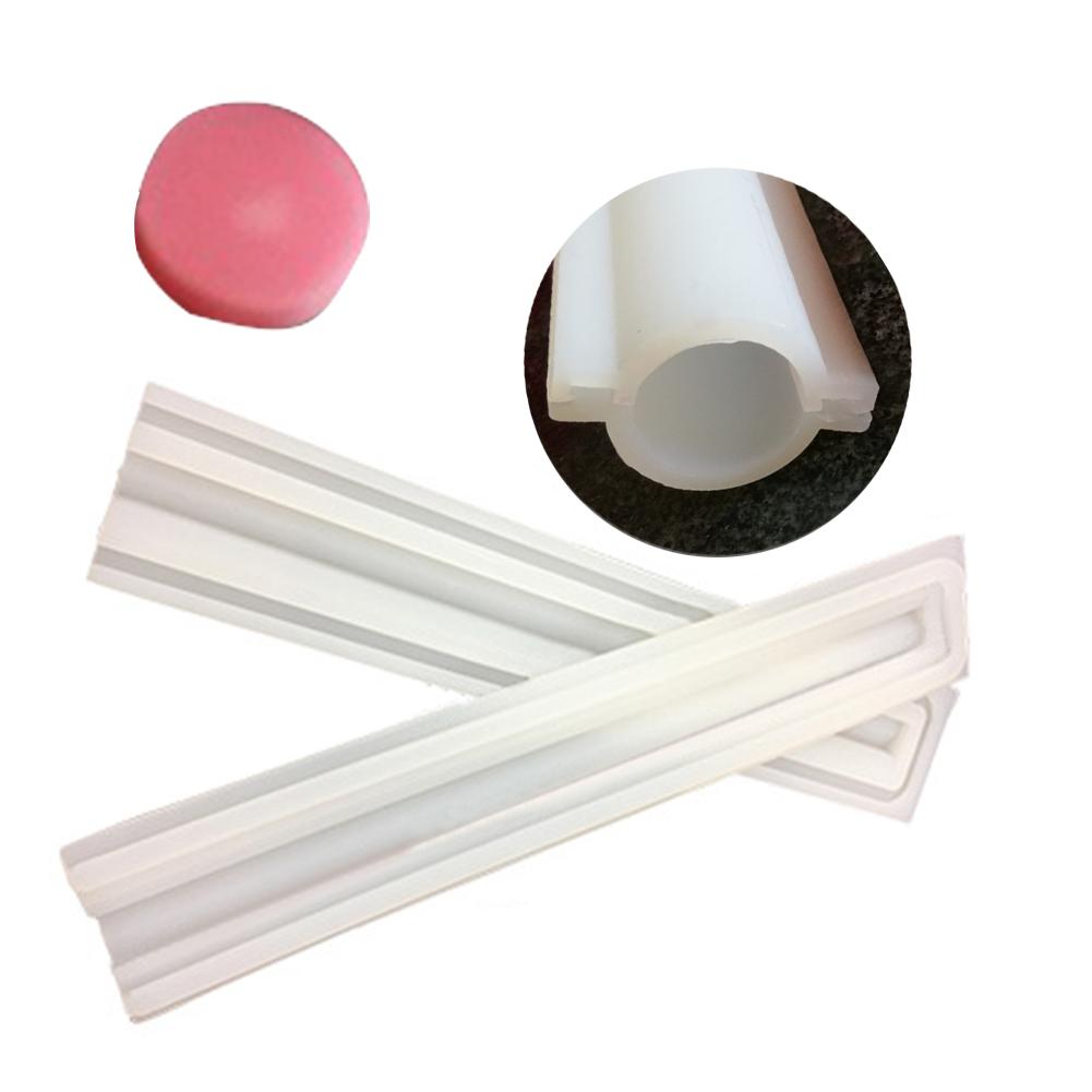 1KG 1000ml Rounded Hand Soap Tube Model Silicone Mold Long-Cylinder Cold Process Soap Dye