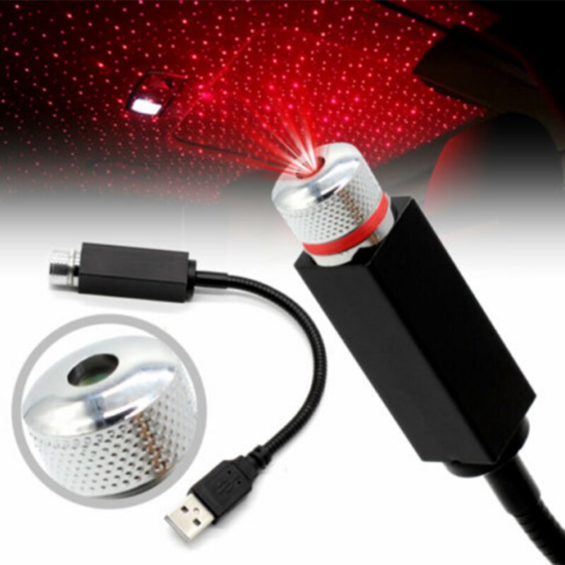Usb Auto Sferen Led Projector Lamp Sterrenhemel Sterren Interieur Licht JA55