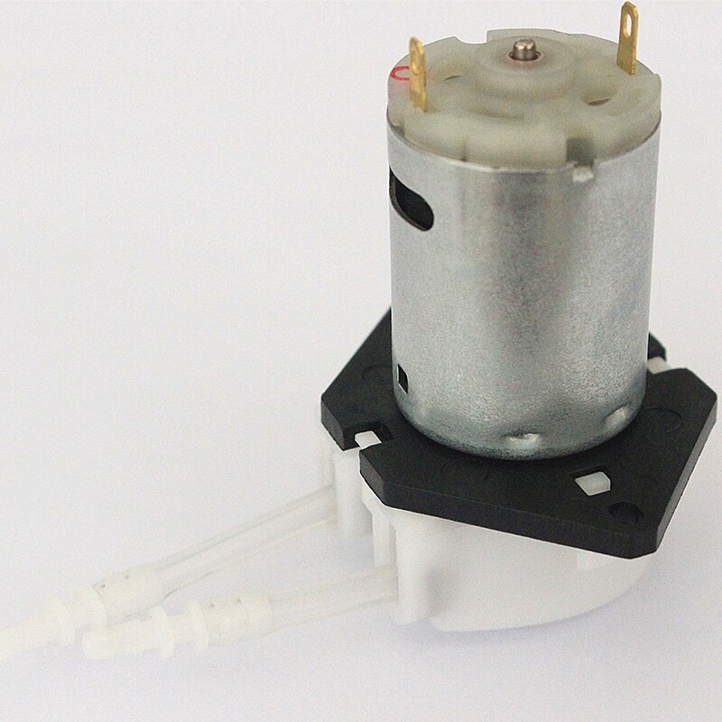 12V Schlauchpumpe Elektrische Miniatur Kleine Wasser Pumpe Titration Pumpe Labor Dosierpumpe DC Selbst-Pumpe 107 ml/Min