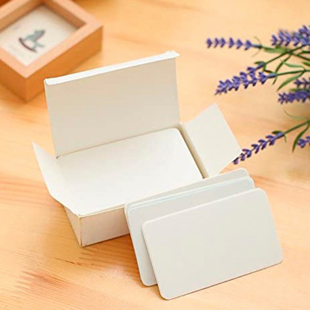 Thickening Blank Diy Graffiti Rounded Small Cards Word Cards Sticky Note Card Message Cards