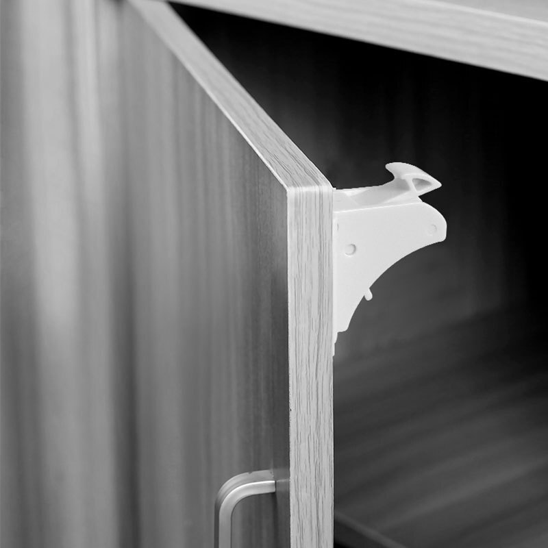 Baby Safety Cupboard Lock Invisible Magnetic Cabinet Locks Child Kid Proof Latches Punch Free WXV