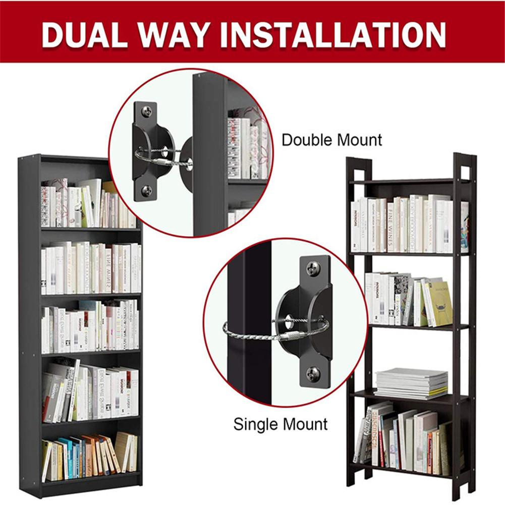 Furniture Anchors Anti-tip Wall Anchor Kit Metal Anti-falling Safety Device Secure Straps Hardware Accessories Child Protection