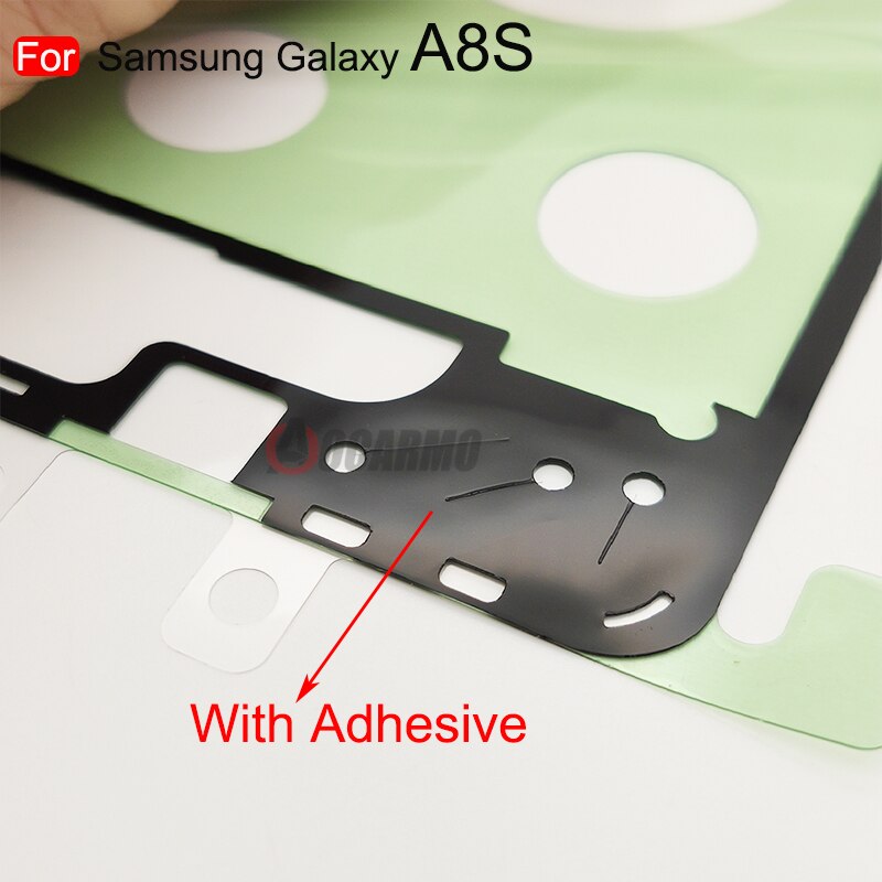 5 Stks/partij Terug Lijm Voor Samsung Galaxy A8s SM-G8870 Back Cover Waterdichte Sticker Lijm