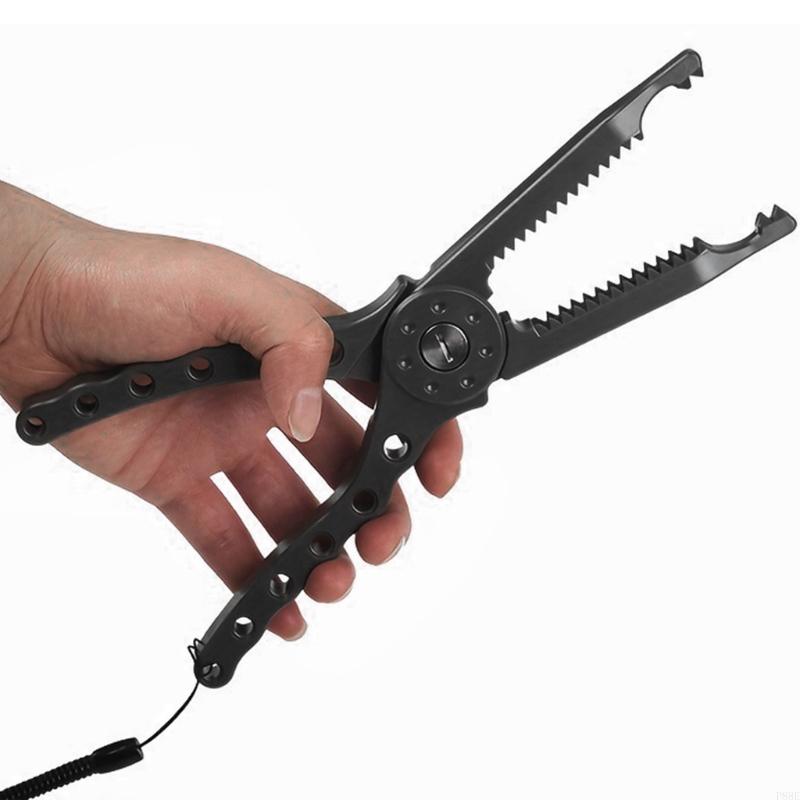 P88E Fish Lip Grabber Fish Body Clamps Fishing Hand Tool Fish Clamp Fishing Grippers Fish Mouth Grabber Fish Holder Tongs