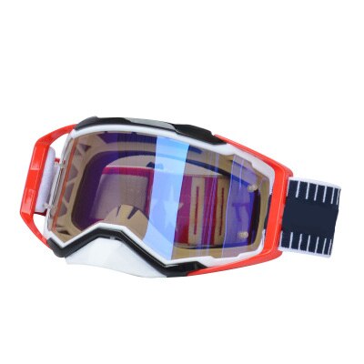 Motocross Goggles MX Off Road Glasses Dirt Bike Motorcycle Helmets Goggles Ski Sport Glasses Mountain Bike Cycling Goggles: Black Red