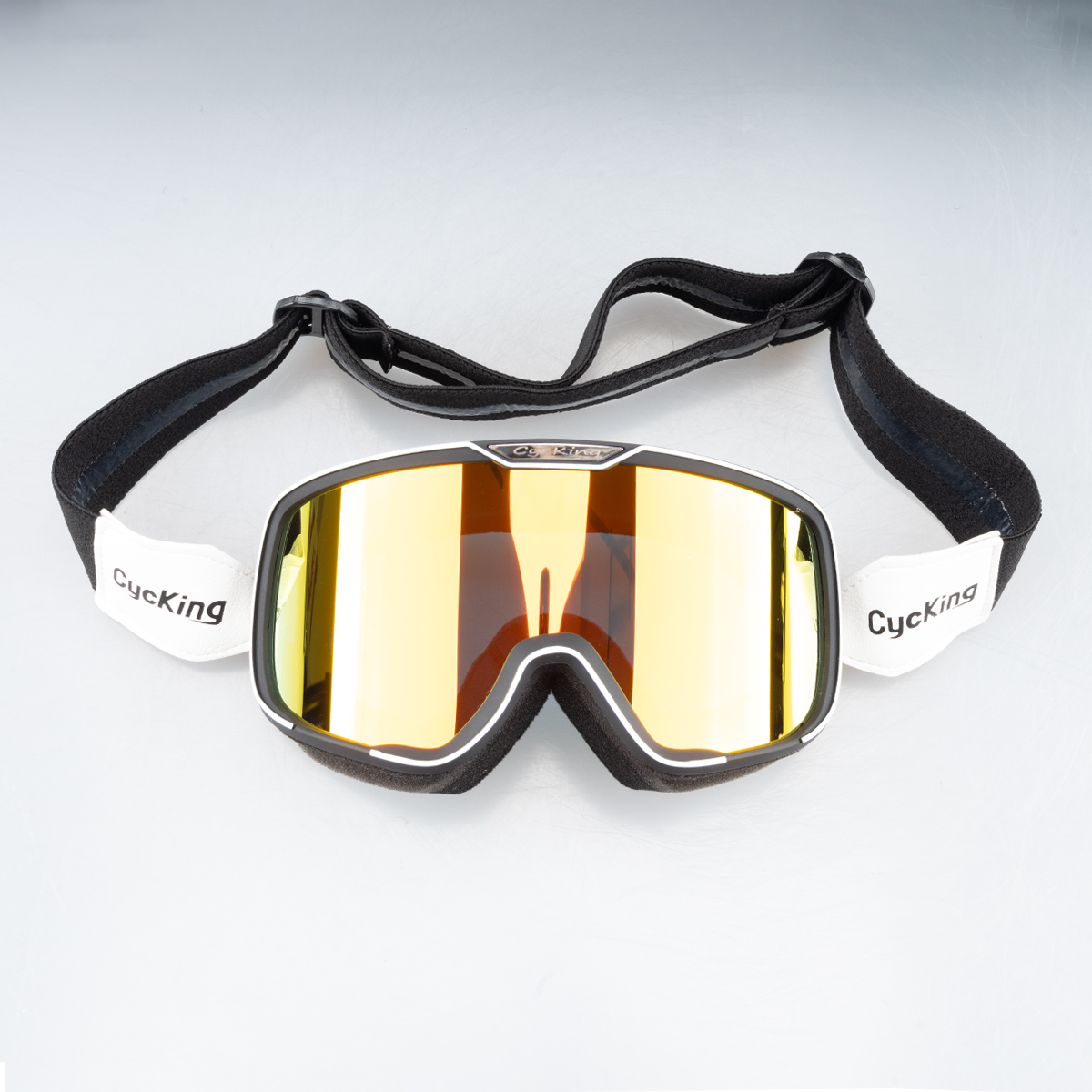 Motorcycle Helmet Goggles Retro Goggles Battery Car Windshield Glasses Motorcycle Riding Wind and Sandproof: Clear