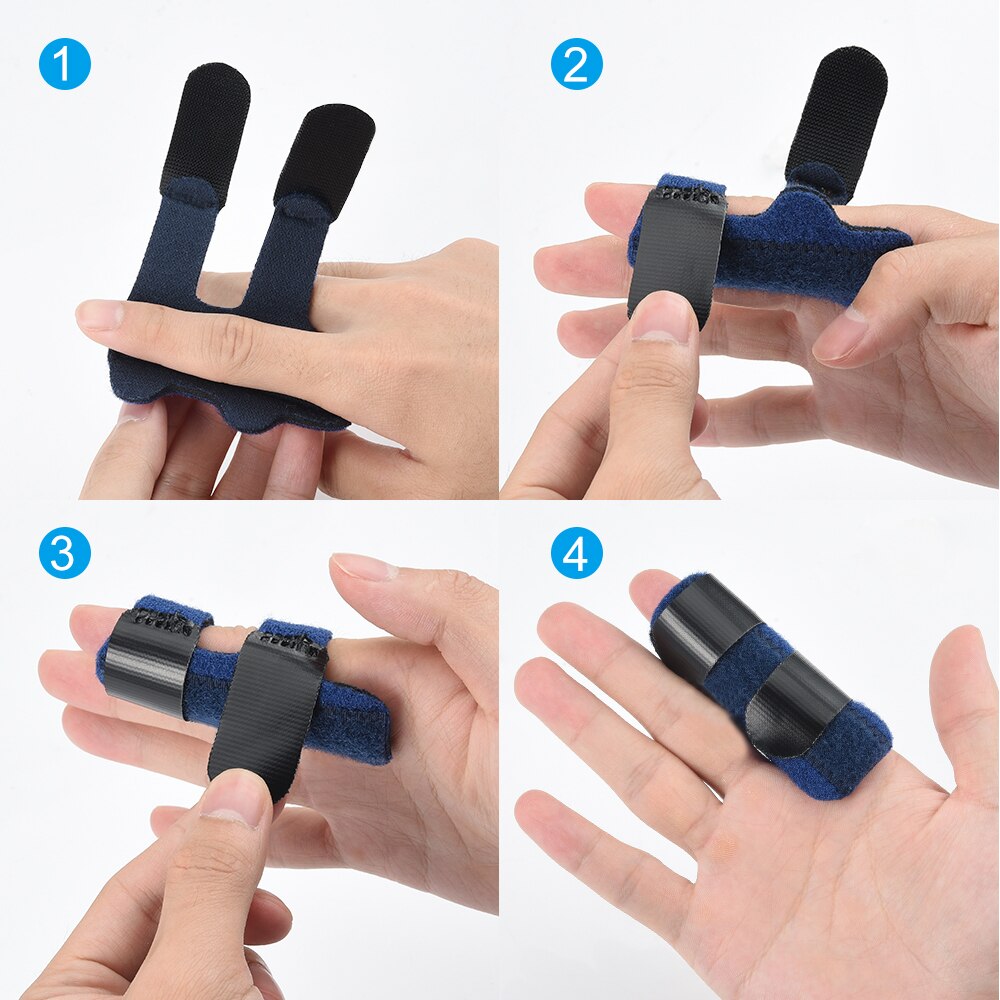 Trigger Finger Splint Supports Brace for Middle Ring Index Thumb Pinky Breaks Fractures Hands for Arthritis Pain Sport Injuries