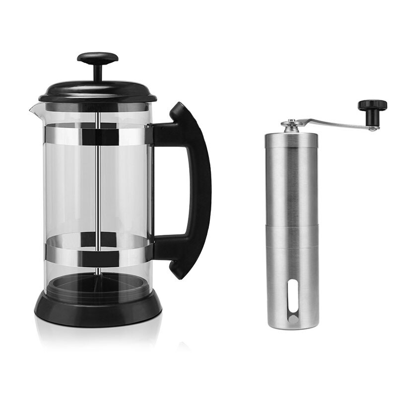 VonShef French Press 3/6/8/12 Cup Cafetière Stainless Steel Coffee Maker 12 Cup