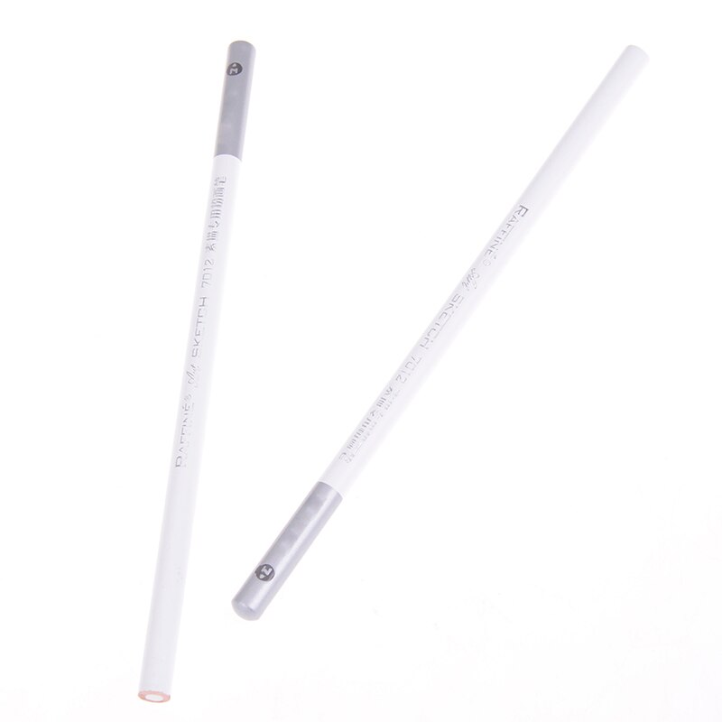 2pcs Art Soft Drawing Pencils Standard Brown White Vicedeal