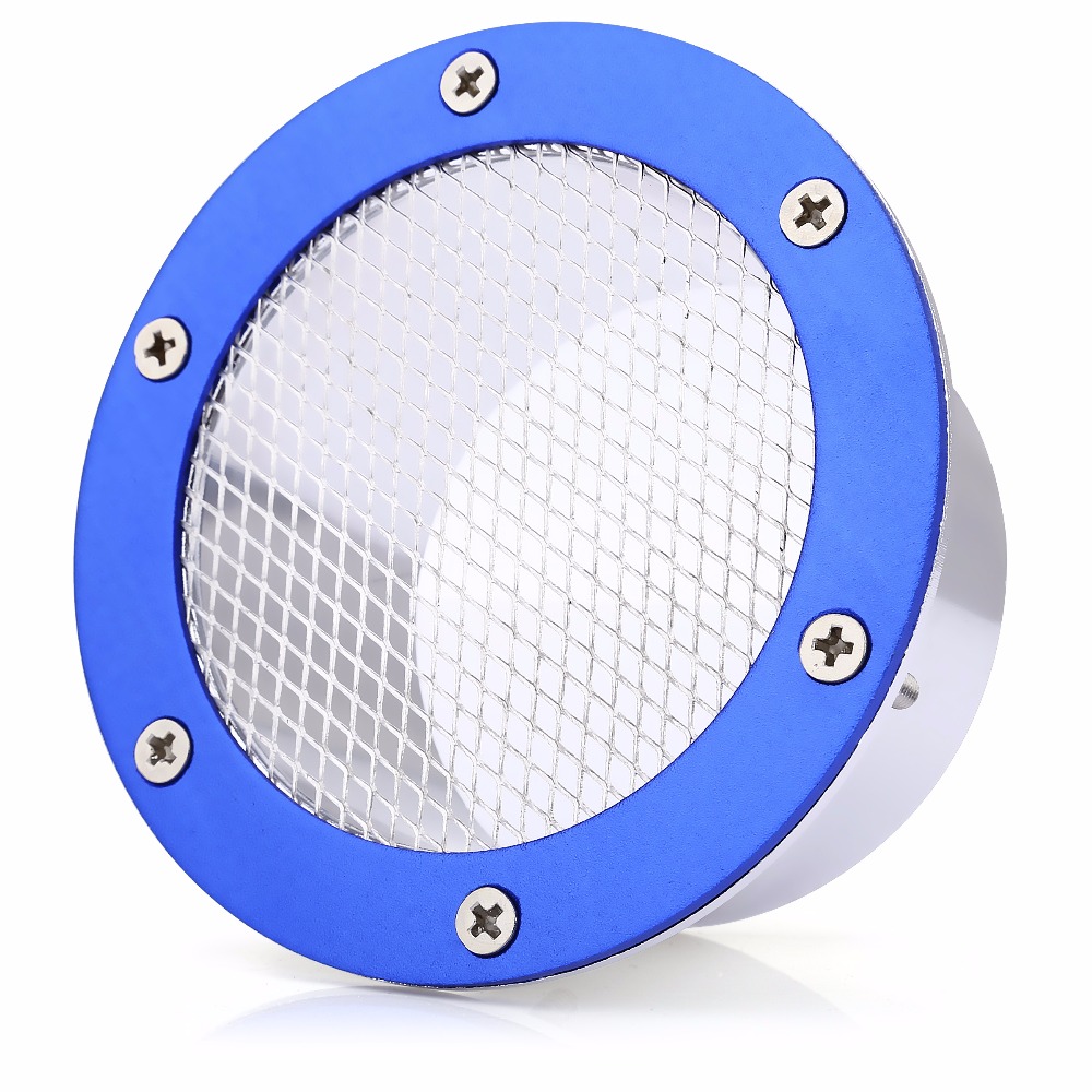 R-EP Air intake Cover Universal Cars Kit Aluminum Air Filter Supercharger Hood Intake Turbocharger Cartridge 76MM/3inch