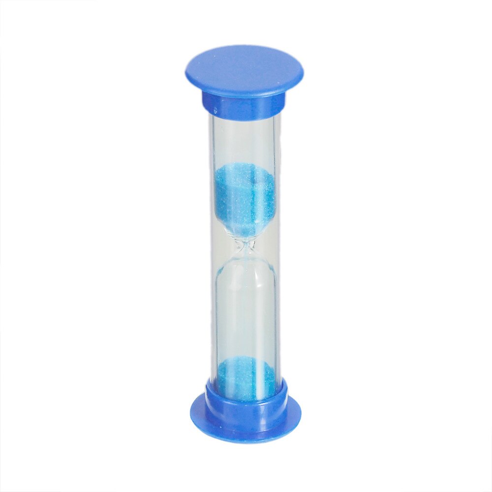 1 Pc 2 Minuten Zandloper Zandloper Zand Klok Timers Desktop Klok Creatieve Groen/Blauw 8.6X2.5 Cm