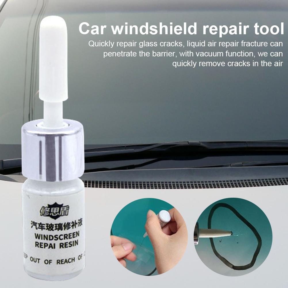 Bil forrude reparationssæt auto vinduesglas anti-ridse reparationsværktøjer revne gendanne glasvindue reparation harpiks lim
