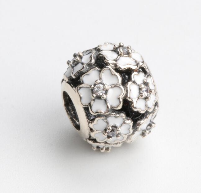 925 Sterling Zilver Kraal Fit Armband Magnolia Kralen Diy String Decoratie Rose Gold: CORAL