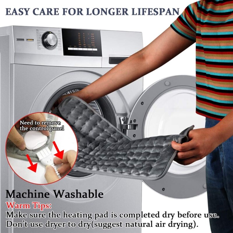 Electric Heating Pad Back Muscle Body Pain Relieve Heated Warming Pad Therapy Mat Blanket masajeador de espalda coussin
