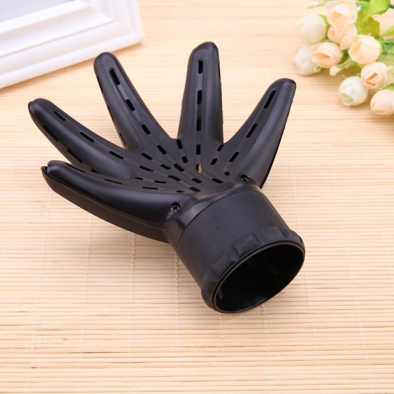 Air Diffuser Hair Diffuser Hand Diffuser Hairdressing Salon Curly Hair Style Tools Accessories Black/Green