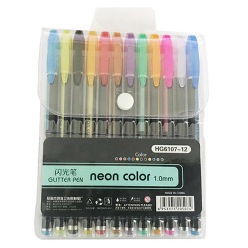 Multi-farbe einstellen-stift gouache Textmarker büro lernen zeichnung farbe kreide: 12 Farben