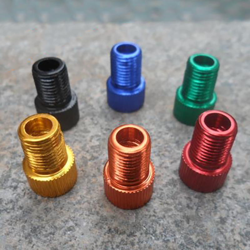 2 st cykelventil adapter pump mtb cykel luftventil adapter hjul gasadaptrar cykel munstycke rör verktyg tillbehör 2 färger