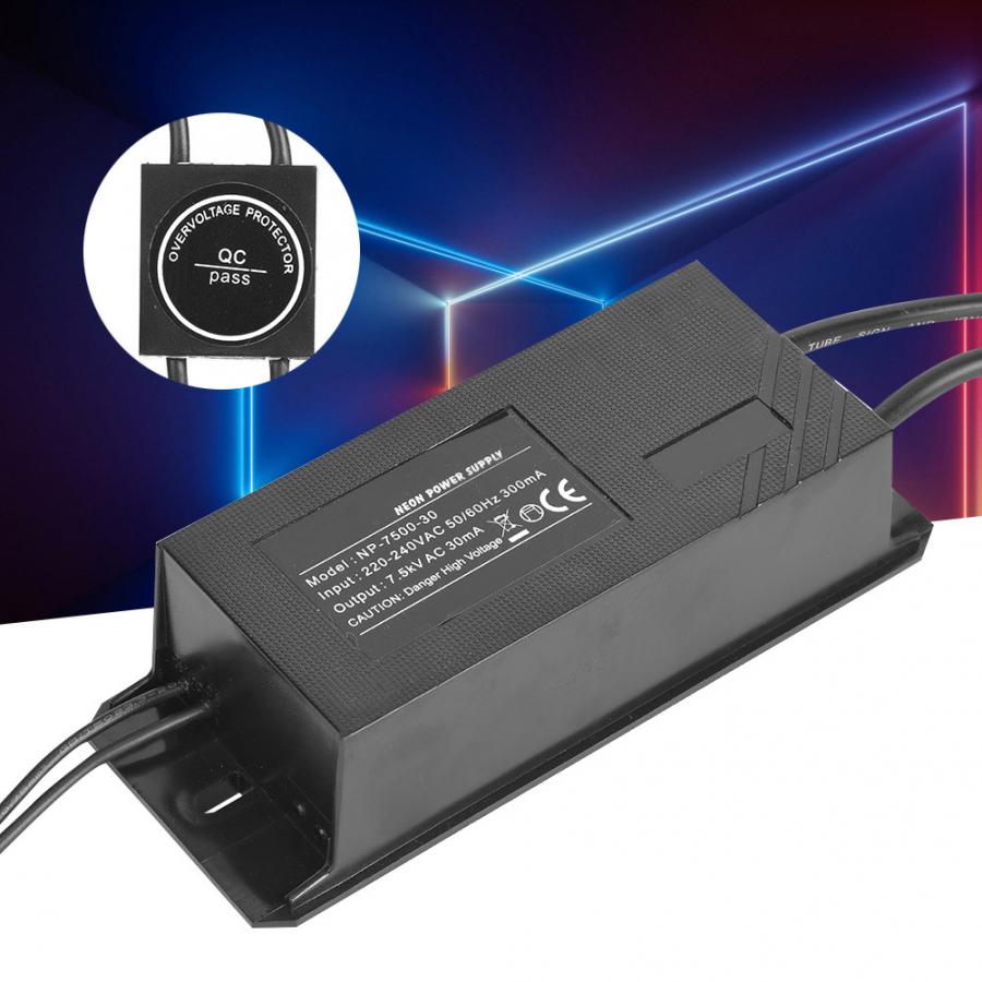 12v NP-7500-30 Neon Light Electronic Transformer Neon Sign Power Supply 7.5KV 30mA led power supply Electronic Transformer