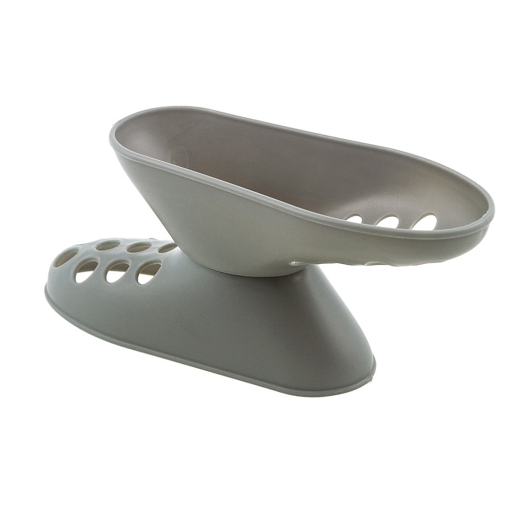 Space-saving Shoes Rack Shoe Storage Plastic Storage Stand / Organizer Rack / Stand Shelf for High Heel Shoe Shoes: Gray Color