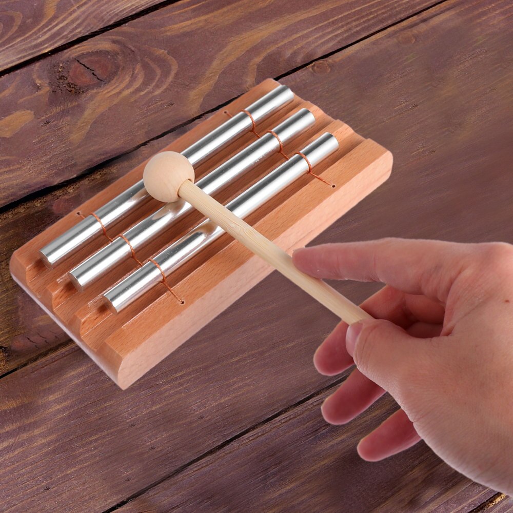 Carillons de table, carillon Musical, Instrument de Percussion de méditation avec maillet