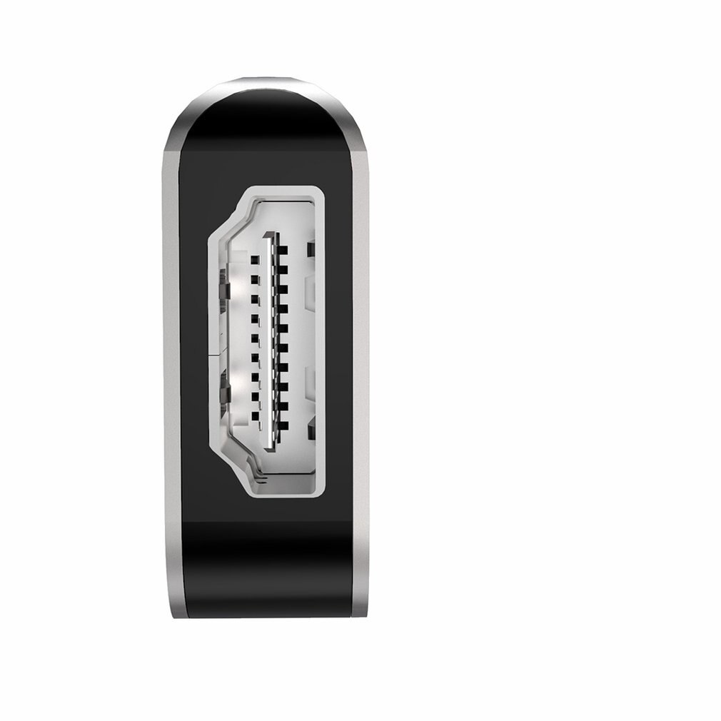 Kannettava 5 in 1 latausportin sovitin tyyppi c usb 3.0 hdmi ja pd usb 3.0 muunnin 4k hdmi keskitin