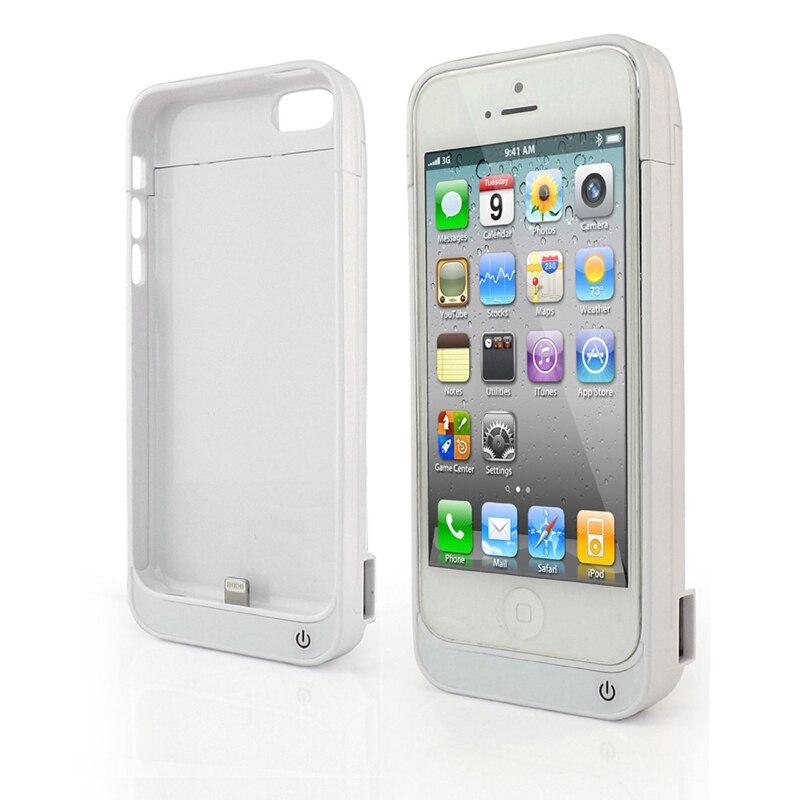 Charger Battery 2200mAh Power Bank Case Extra External Backup Battery for iPhone 5/5S/ SE Charger Battery Backup