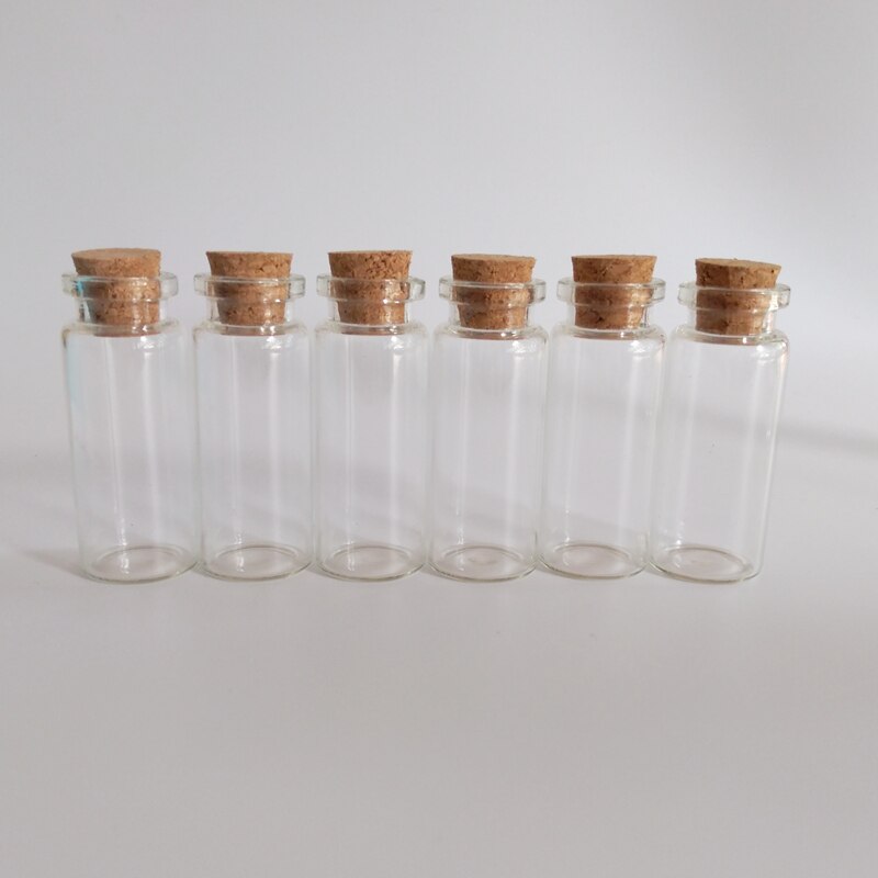 50pcs/lot 12ml clear glass vials 22*55mm diameter 22mm Wishing glass bottles with cork Home crafts Essential oil bottle