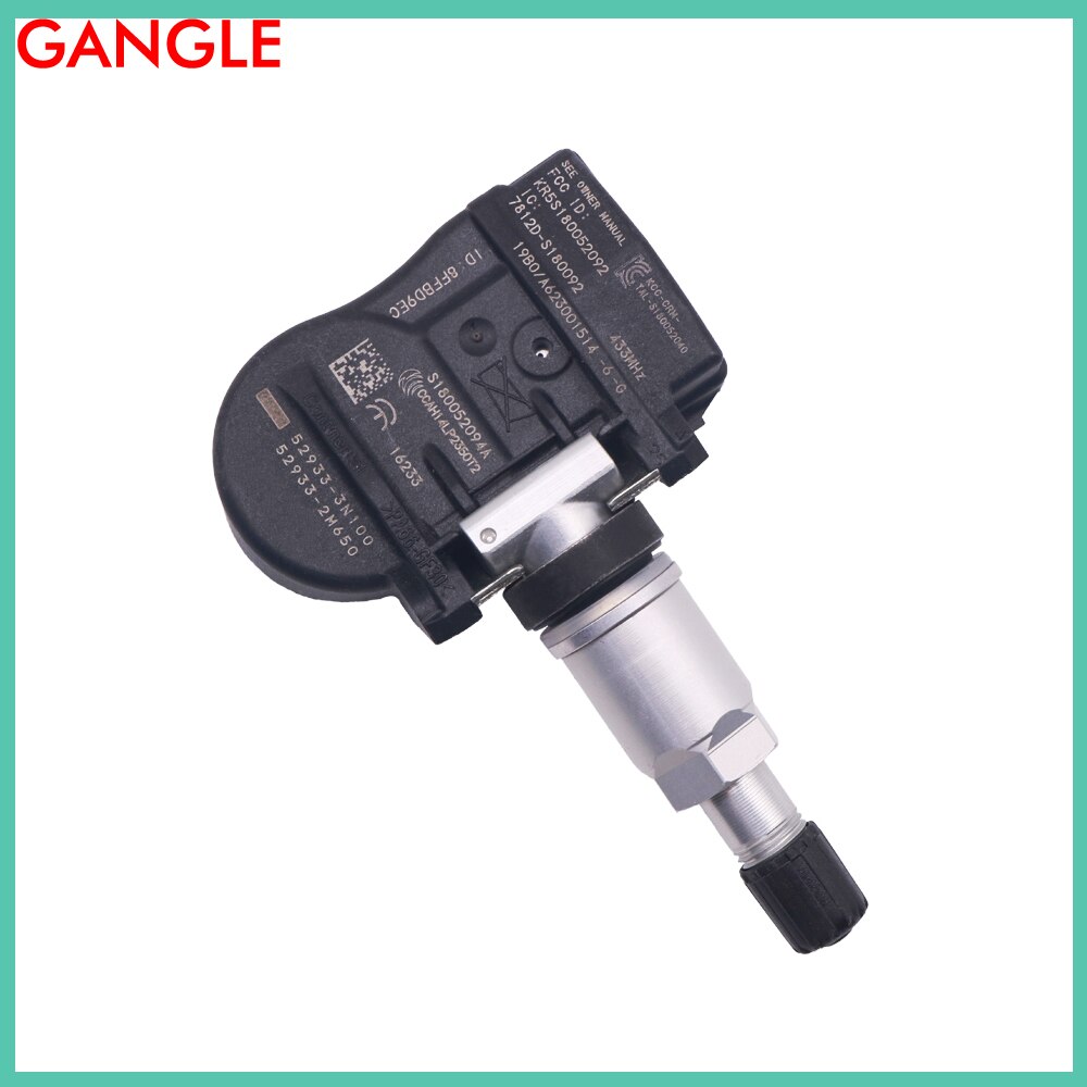 Para 2012 2013 2014 2015 2016 2017 2018 kia ceed (jd) tpms 433 mhz sensor de pressão dos pneus tpms kia 52933-3n100 52933-b1100
