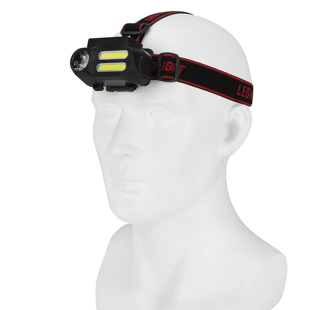 Bærbar hodelykt arbeidslys vanntett arbeidslykt xpe +2*  kolbe hodelykt 4 moduser usb oppladbar hodelykt beste til camping