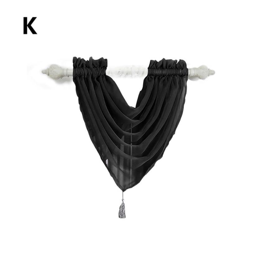 Voile Curtain Swags All Colours Pelmet Valance Net Curtains Voile Swag t1226: K
