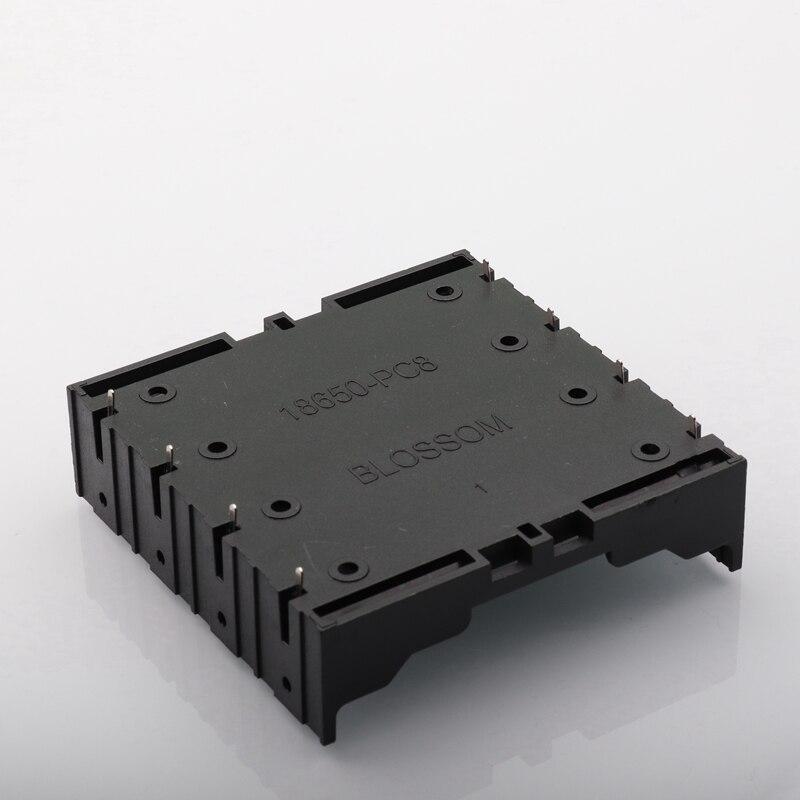 4Slots 18650 Batterij Plastic Batterij Houder/Case Opbergdoos Voor 4*3.7V 18650 Lithium Batterij Met 8 Pin