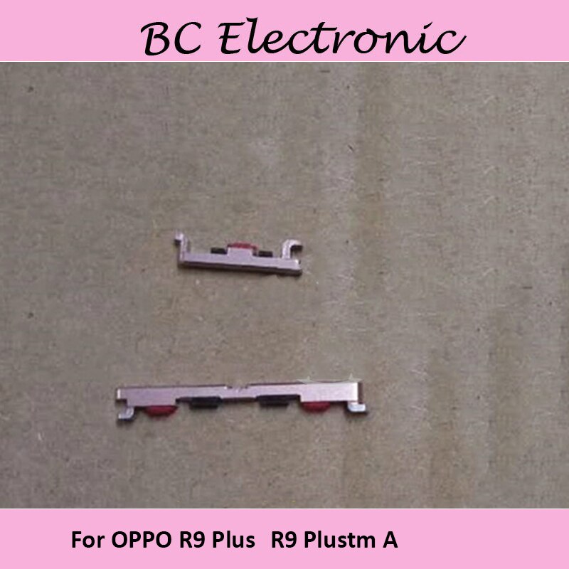 2SET/LOT; For OPPO R9 R 9 Plustm A repairment power on/off button keys and volume up/down side buttons for OPPO R9 Plus R 9 Plus