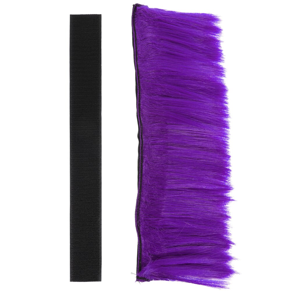 Hjelm hanekam hjelm mohawk decor motorcykel hjelm tilbehør: Purpel